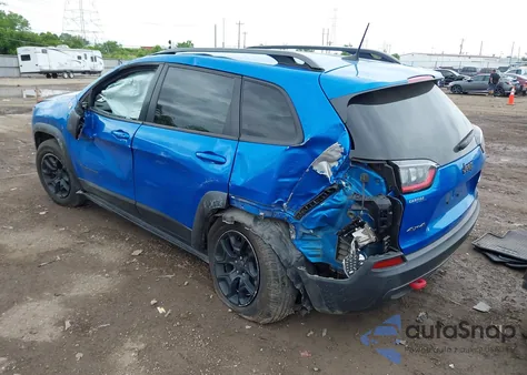 2019 Jeep Cherokee Trailhawk 4X4 z USA, uszkodzony, nr VIN 1C4PJMBX3KD295295